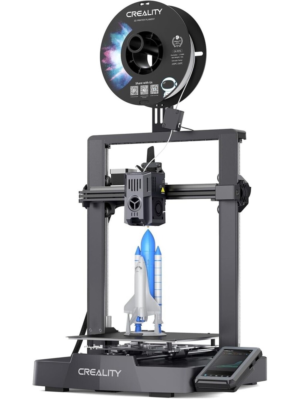 Creality Ender-3 V3 KE 3D Printer, 500 mm/s High-Speed Printing Read Description